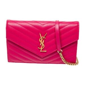 YSL Yves Saint Laurent Pink Crossbody Bag